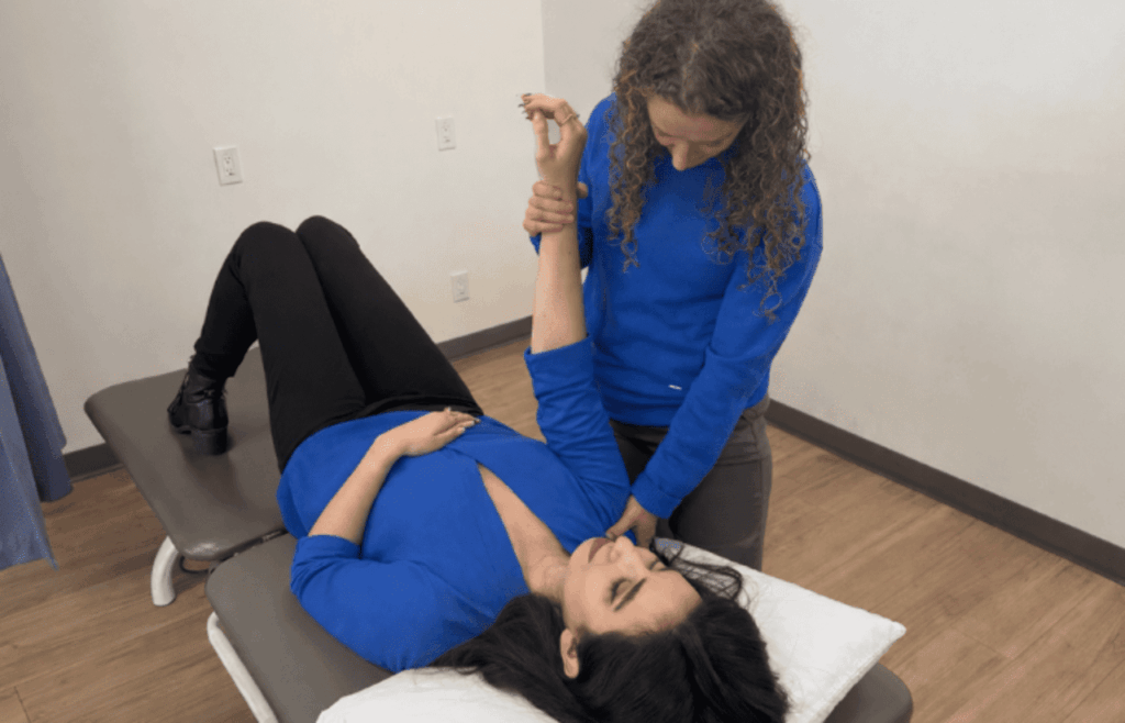 shoulder physiotherapist when to see