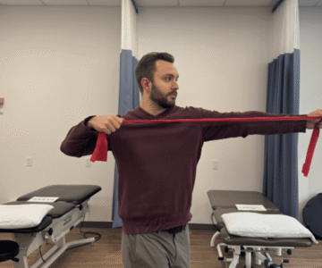 rotator cuff tendonitis night pain relief pillow setup